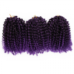 Codite de par Afro Marley de 20 cm 008 Ombre Crochet Braids Brunet - Mov